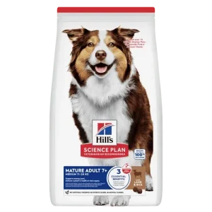 HILL'S SCIENCE PLAN Mature Adult Medium Alimento secco per Cani all'Agnello &amp; Riso - 14kg