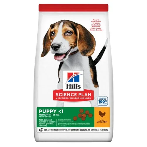 Hill's SCIENCE PLAN MEDIUM PUPPY ALIMENTO con POLLO