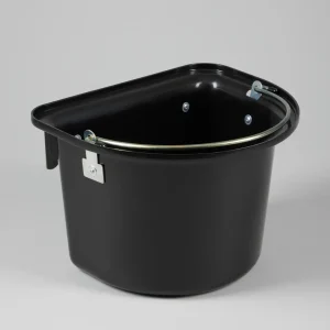 Hook Over Manger Black