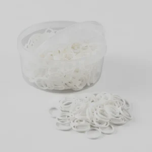 Horse Plaiting Bands White