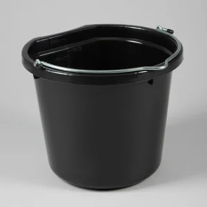 Horse Water Bucket Black