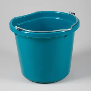 Horse Water Bucket Med Blue
