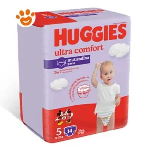 Huggies Pannolini a Mutandina Ultra Comfort Taglia 5 (12-17kg)