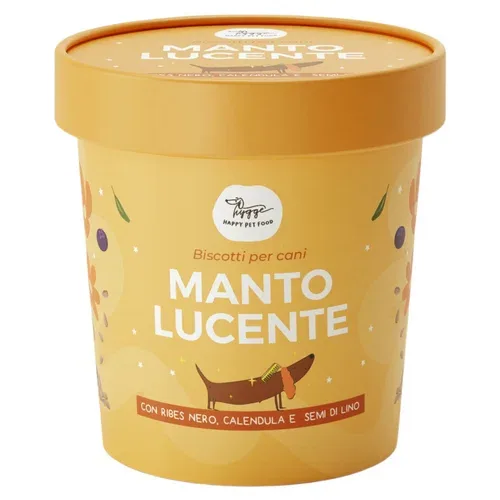HYGGE Cane Biscotti Manto Lucente 100gr