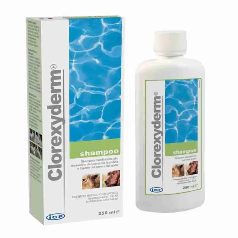 ICF CLOREXYDERM SHAMPOO 250 ML. CANI E GATTI
