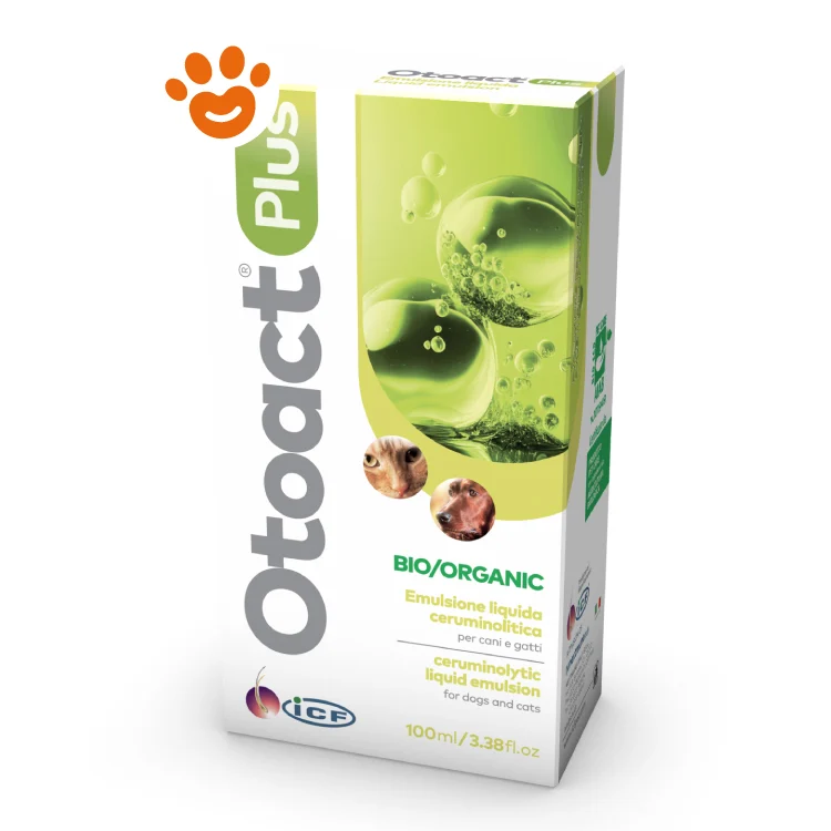 ICF Dog&Cat Otoact Plus