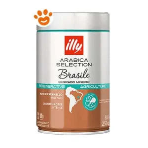 Illy Caffè Macinato per Macchina – Brasile