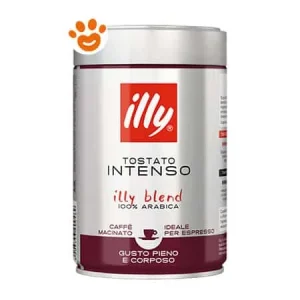 Illy Caffè Macinato per Macchina – Intenso