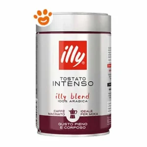 Illy Caffè Macinato per Moka – Intenso