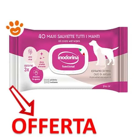Inodorina Dog & Cat per Tutti i Manti con Estratto di Timo al Profumo di Latte e Vaniglia - Image 2