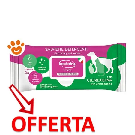 Inodorina Dog&Cat Refresh Pocket Clorexidina - Image 2