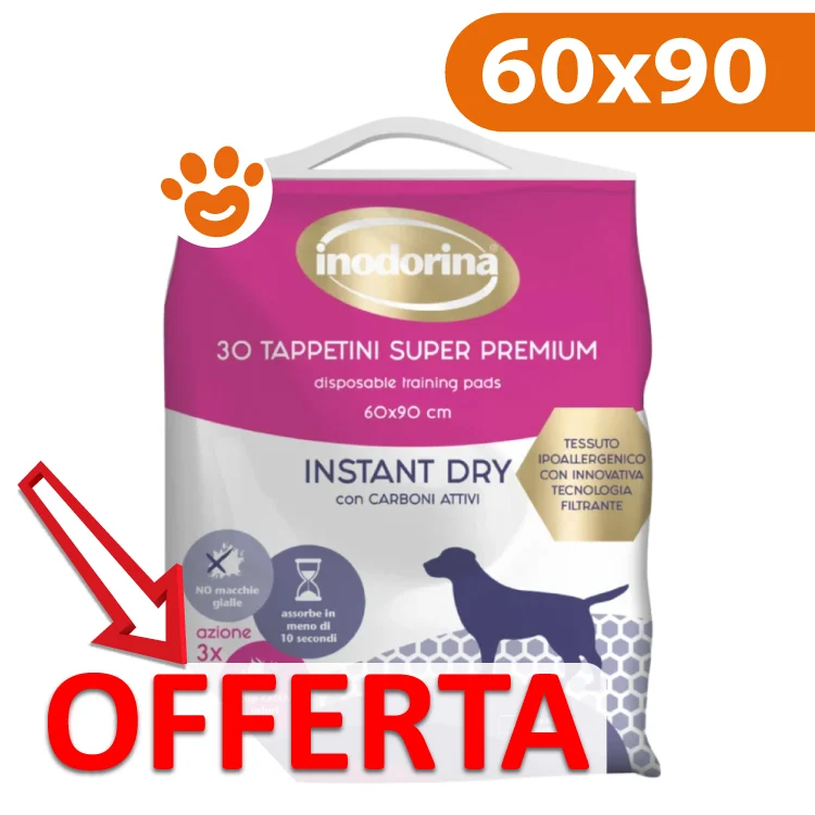 Inodorina Tap Istant Dry (60x90cm) Tappetini Igienici Assorbenti - Image 2