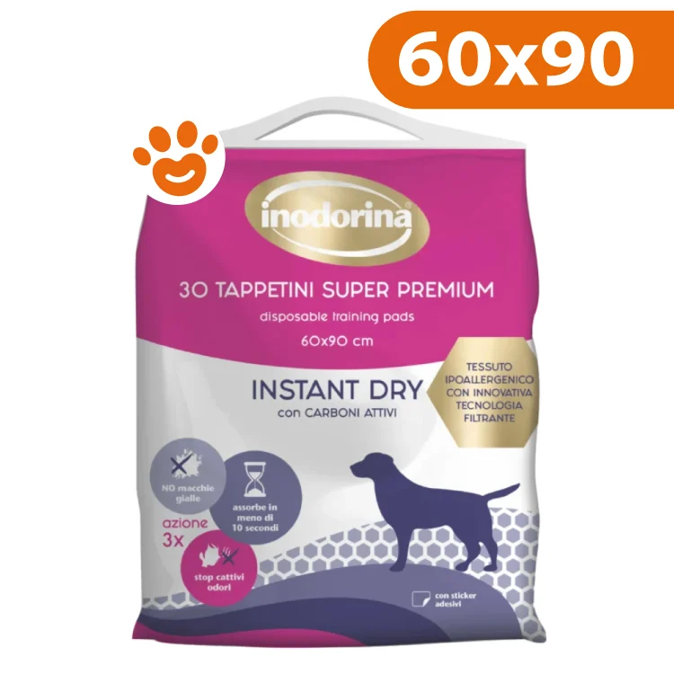 Inodorina Tap Istant Dry (60x90cm) Tappetini Igienici Assorbenti