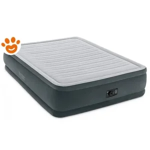 Intex Airbed Materasso Matrimoniale Dura-Beam Comfort-Plush Elevated (152x203x46cm) Art. 64414
