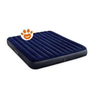Intex Airbed Materasso Matrimoniale King Size Gonfiabile Classic Downy (183x203x25cm) Art. 64755