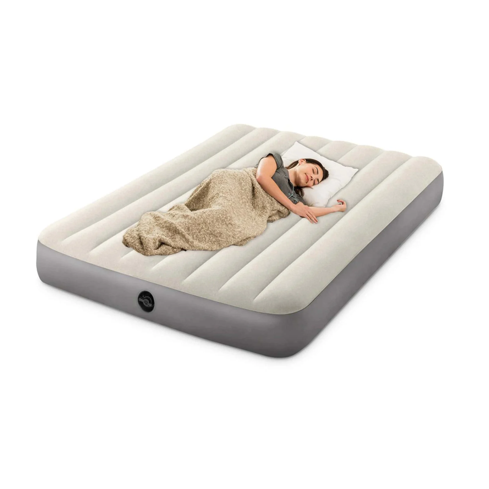 Intex Airbed Materasso Matrimoniale Dura-Beam Fiber-Tech (152x203x25cm) Art. 64103 - Image 2