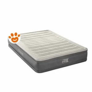 Intex Airbed Materasso Piazza e Mezzo Trauire Comfort Plush (137x191x33cm) con Pompa Elettrica Art. 64028
