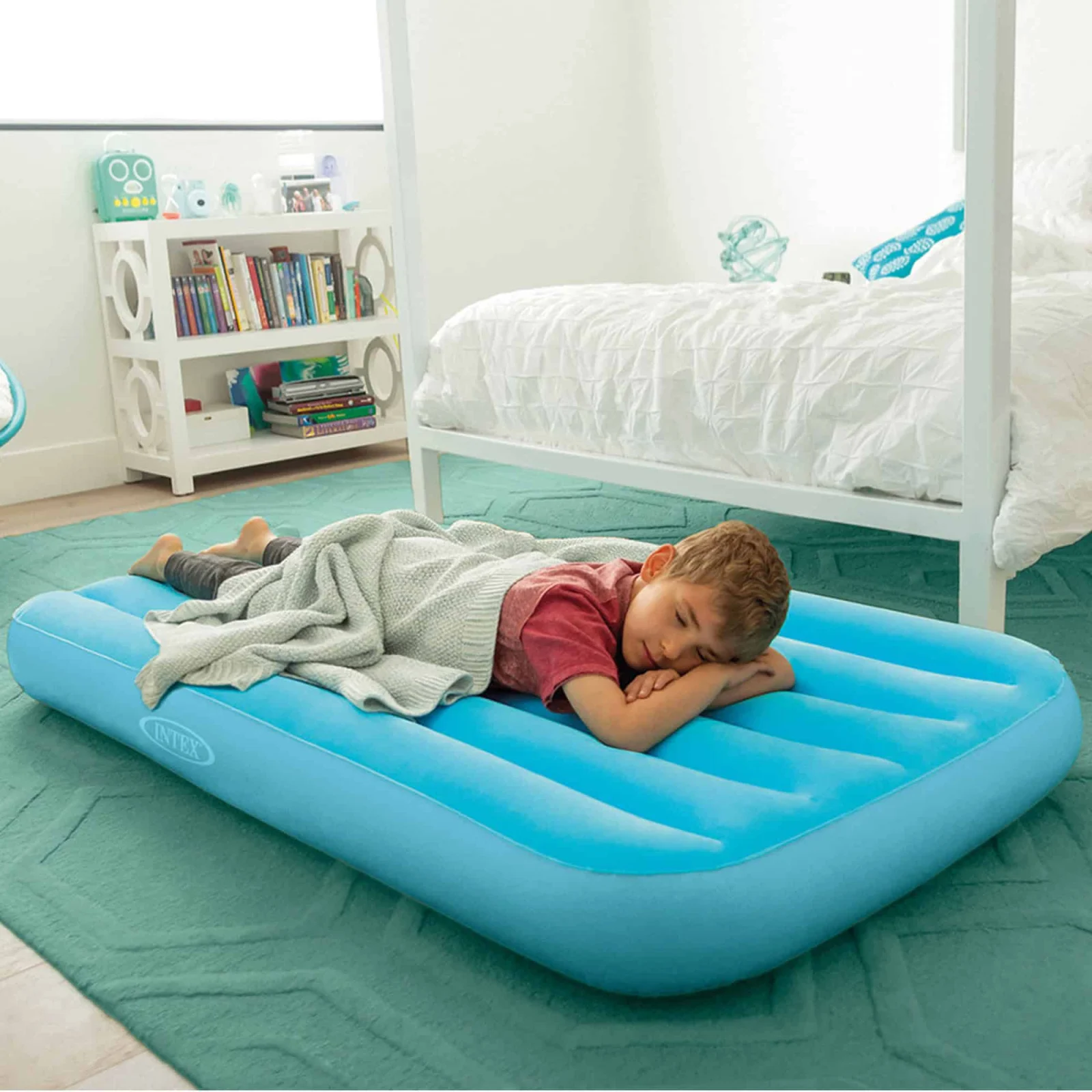 Intex Airbed Materasso Singolo Baby (88x157x18cm) Art. 66803NP - Image 2