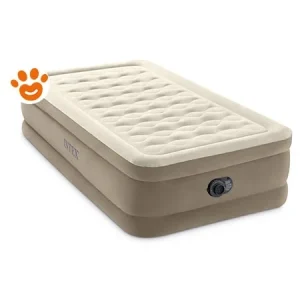 Intex Airbed Materasso Singolo Dura-Beam Deluxe Ultra Plush (99x121x46cm) Art. 64426