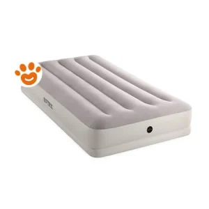 Intex Airbed Materasso Singolo Dura-Beam Prestige Mid Rise Singolo (99x191x30cm) con Pompa USB Art. 64177