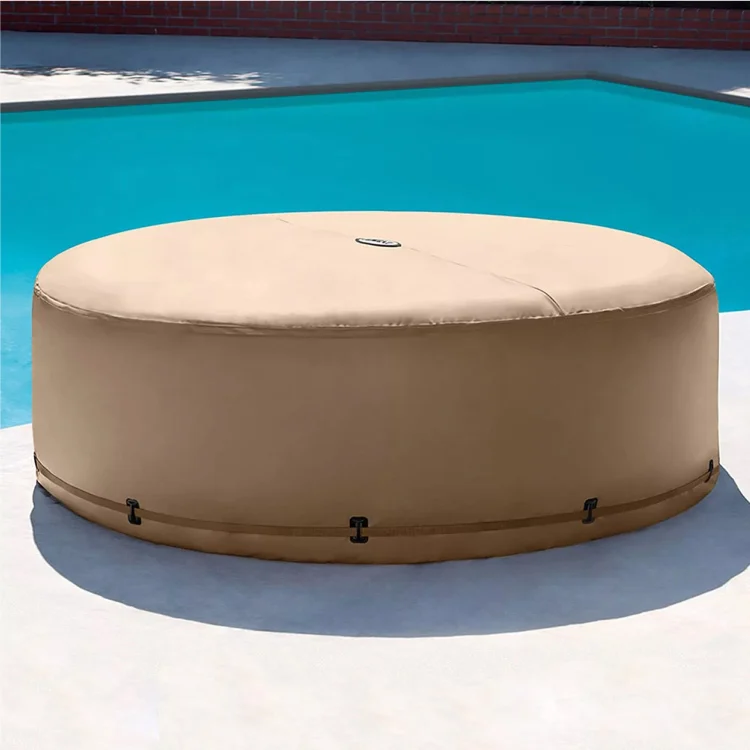 Intex Copertura Totale per Spa Rotonda 4 Posti (Ø196x71cm) Art. 28523 - Image 2