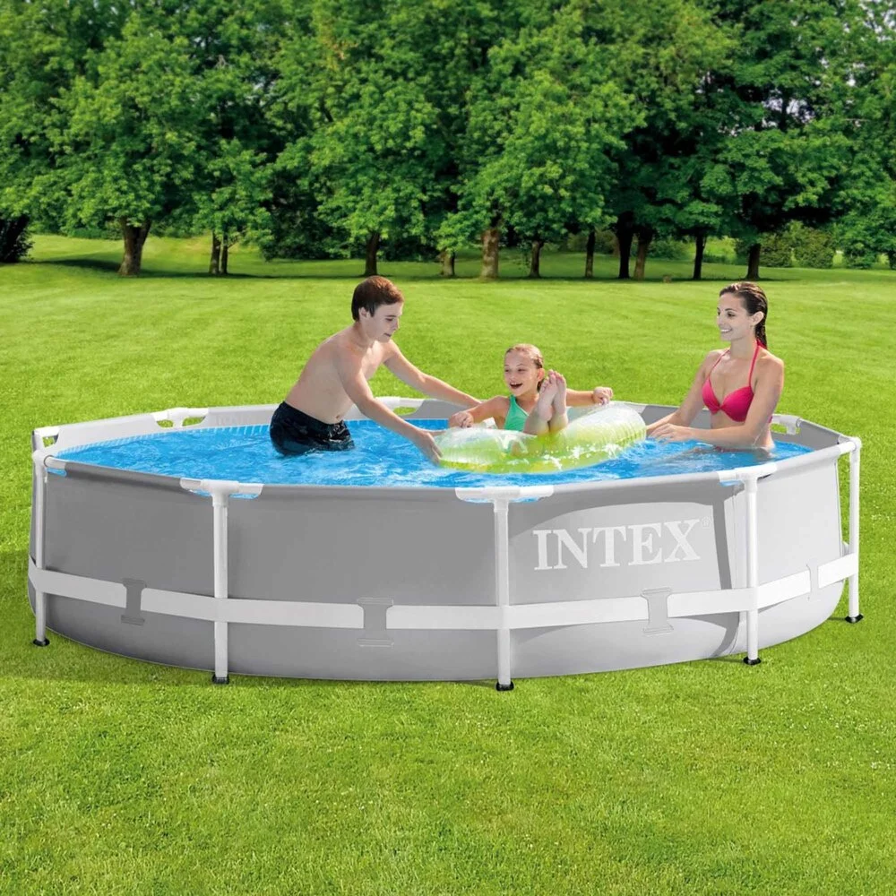 Intex Piscina Rotonda Prisma Frame (Ø305x76cm) con Pompa a Filtro Art. 26702 - Image 2