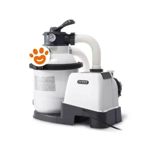 Intex Pompa a Sabbia da 4.500 Lt/h Flusso di Sistema 4.000 Lt/h Art. 26644
