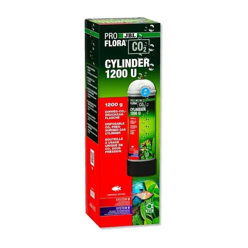 JBL PROFLORA CO2 Cylinder 1200 U Bombola CO2 Monouso Da 1,2kg Di Riserva Per Impianti CO2
