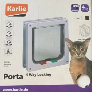 Karlie Porta per Gatti Bloccabile 23.5x5x25.2cm