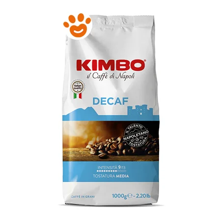 Kimbo Caffè in Grani – DEK Decaffeinato