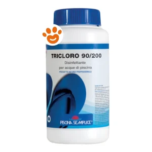 Lapi Piscina Semplice – Cloro Tricloro 90% in Pastiglie da 200 Grammi
