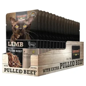 LEONARDO Agnello + Extra Pulled Beef 70gr (Pack 16pz)