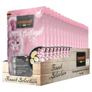 LEONARDO Geflugel Pollame con Uovo 85gr (Pack 16pz)