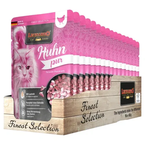 LEONARDO Huhn Pollo 85gr (Pack 16pz)