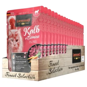 LEONARDO Kalb Vitello con Verdure 85gr (Pack 16pz)