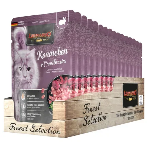 LEONARDO Kaninchen Coniglio 85gr (Pack 16pz)