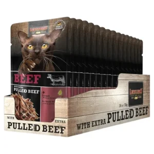 LEONARDO Manzo + Extra Pulled Beef 70gr (Pack 16pz)