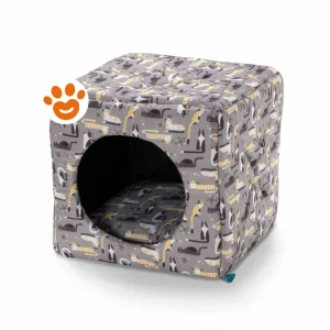 Leopet Cuccia Cubo Cleo Funny Cats (40x40x40cm)