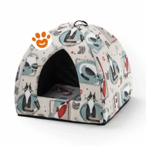 Leopet Cuccia Piramide Cleo Art Cats (40x40x40cm)