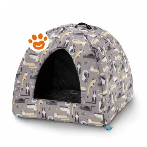 Leopet Cuccia Piramide Cleo Funny Cats (40x40x40cm)