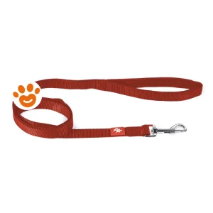 Leopet Dog Guinzaglio da Addestramento in Nylon Rosso