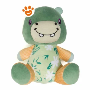 Leopet Dog Ippopotamo in Tessuto e Peluche (20x18cm)