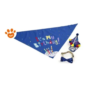 Leopet Dog Kit Compleanno (Colori Assortiti)