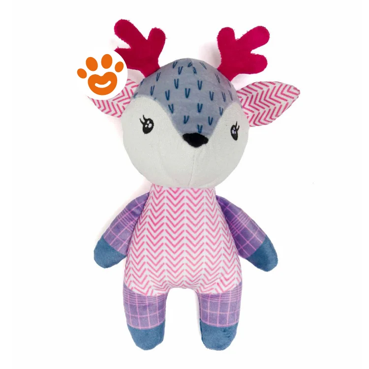 Leopet Dog Renna Viola in Peluche (25x17cm)