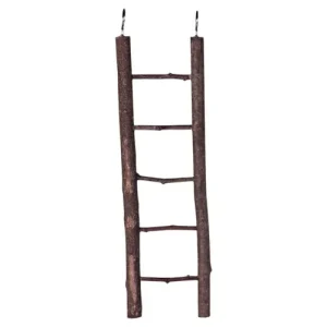 LEOPET Scaletta in Legno Naturale 26 cm