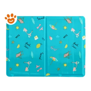 Leopet Tappetino Summer Vibes Refrigerante per Cani (100x80cm)
