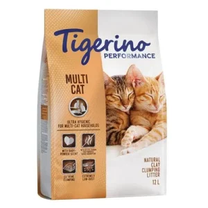 Lettiera Tigerino Performance Multi Cat - Borotalco