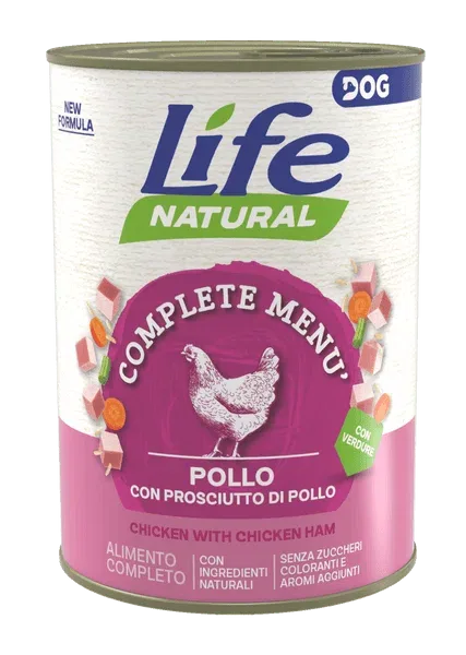 Life Cane Pollo Con Prosciutto Di Pollo