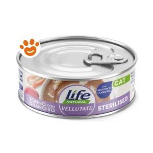 Life Cat Le Vellutate Adult Sterilised Tonno con Granchio