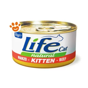 Life Cat Natural Kitten Manzo
